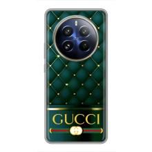 Чехлы ГУЧЧИ для Реалми 12 Про (AlphaPrint) (Текстура Гуччи)
