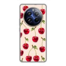Чехлы с Фруктами для Realme 12 Pro (VPrint) (Вишня)