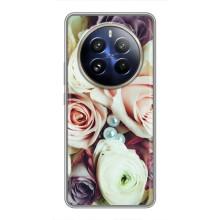 Чехлы с принтом Розочки для Realme 12 Pro – Букет РОЗ