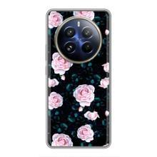 Чехлы с принтом Розочки для Realme 12 Pro – Чайные розы