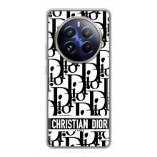Чехол (Dior, Prada, YSL, Chanel) для Realme 12 Pro (Christian Dior)