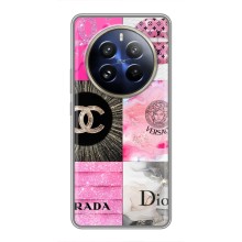 Чехол (Dior, Prada, YSL, Chanel) для Realme 12 Pro (Модница)