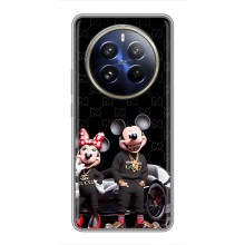 Чехол Disney Mouse Realme 12 Pro (PREMIUMPrint) (Семья Маусов)