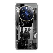 Чехол ДОБЕРМАН для Realme 12 Pro – Коллаж Доберман