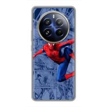 Силиконовый Чехол для Realme 12 Pro – Человек Паук