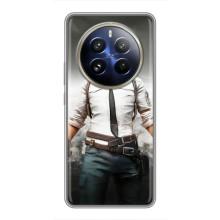 Силиконовый чехол с картинкой "Герой Pubg" на Realme 12 Pro – Пабг