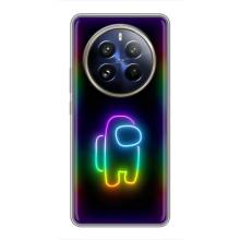 Чехол Амонг Ас для Realme 12 Pro (AlphaPrint) (Яркий скин)