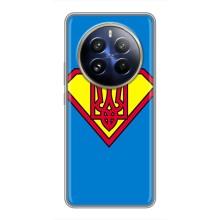 Чехол с картинкой (Патриотический ГЕРБ) на Realme 12 Pro (Super - Герб)