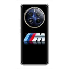 Чехол для Реалми 12 Про - с принтом БМВ (AlphaPrint) (AMG)