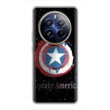 Чехол с Щитом Капитана Америки на Realme 12 Pro – Щит Капитана