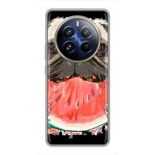 Чохол (ТПУ) Милі песики для Realme 12 Pro – Смішний Мопс