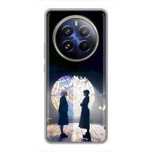 Чехлы Венсдей на Realme 12 Pro Уэнсдей (AlphaPrint) (Уэнздей и Инид)