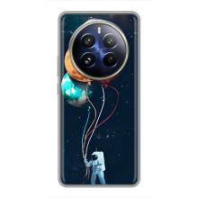 Космические Чехлы для Реалми 12 Про (VPrint) (Планеты шарики)