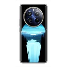 Летний Чехол на Realme 12 Pro – Синий Водопад