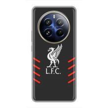 Силиконовые Чехлы принт Футбол на Realme 12 Pro – Эмблема Liverpool