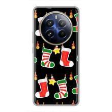 Силіконовий бампер на різдво для Realme 12 Pro (Різдвяні подарунки)