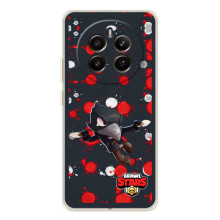 Бампер (ТПУ) з принтом Brawl Stars на РеаlMe 12 (Чорний ворон)