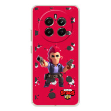 Бампер (ТПУ) з принтом Brawl Stars на РеаlMe 12 (Кольт на червоному)