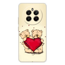 Чехлы для любимой на РеаlMe 12 (VPrint) (Медвежата)