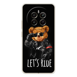 Чехлы Мишка Тедди для Realme 12 – Модный Мишка