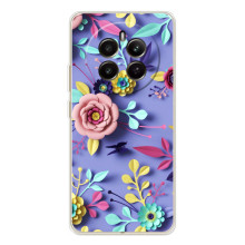Чохли з квітами для RealMe 12 (VPrint) (Дизайн квітів)