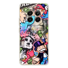 Чохли з крутими принтами для RealMe 12 - (PREMIUMPrint) (Monopoly man)