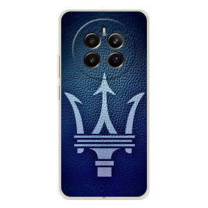 Чехлы с тематикой "Крутые машины" на RealMe 12 – Лого Maserati