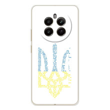 Чохли для RealMe 12 Укр. Символіка (AlphaPrint) (Герб з букв)