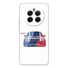 Чехол BMW для РеалМе 12 (BMW на белом)