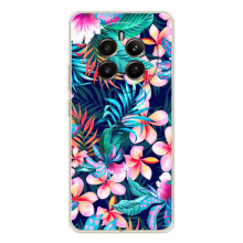Чохол для РеаlMe 12 - з принтом (Дизайнерські) (AlphaPrint) – Мальовничі квіти