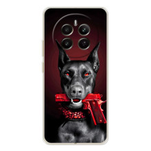 Чохол ДОБЕРМАН  для RealMe 12 (Доберман злий)