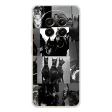 Чохол ДОБЕРМАН  для RealMe 12 (Колаж Доберман)