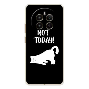 Бампер с изображением Котиков для Realme 12 – Not Today