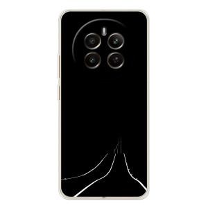 Чохол з картинками на чорному фоні для RealMe 12 – Дорога