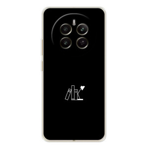 Чохол з картинками на чорному фоні для RealMe 12 – Книжки