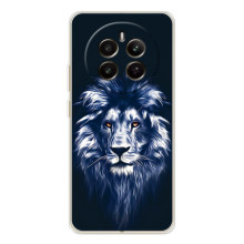 Чохол з картинкою на RealMe 12 (Лев – синій)