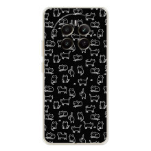 Чохол з принтом для RealMe 12 (AlphaPrint) Модні коти (Маленькі котики)