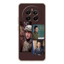 Чохол для RealMe 12 (AlphaPrint - с принтом Зеленського) (Президент)