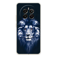 Чохол з картинкою ЛЕВ для RealMe 12 (VPrint) (Синій Лев)