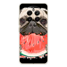 Чохол (ТПУ) Милі песики для RealMe 12 (Смішний Мопс)