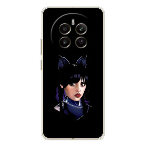 Чехлы Венсдей на RealMe 12 Уэнсдей (AlphaPrint)