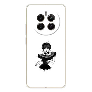 Чехлы Венсдей на RealMe 12 Уэнсдей (AlphaPrint)