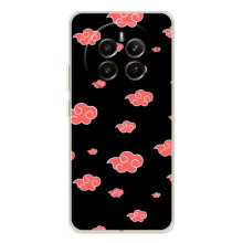 Чехол с символикой Аниме для RealMe 12 – Анимешные тучки