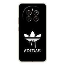 Чехол с картинкой Адидас на РеалМе 12 (Адидас на черном)