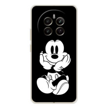 Міккі Маус чохол для RealMe 12 (AlphaPrint - Мультяшні) – Маус на чорному