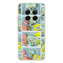 Силіконовий чохол Спанч Боб на РеаlMe 12 (Фото-БоБ)