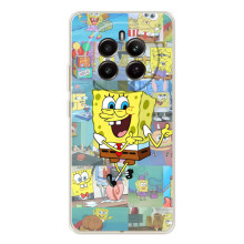Силіконовий чохол Спанч Боб на РеаlMe 12 (Радісний Спанч Боб)