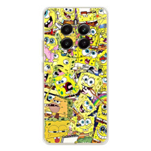 Силіконовий чохол Спанч Боб на РеаlMe 12 (Спанч Боб Арт)