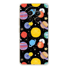 Космічні Чохли для РеаlMe 12 (VPrint) (Намальовані планети)