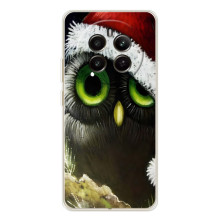 Новорічні Чохли для РеаlMe 12 (VPrint) (Новорічна Сова)